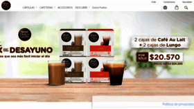 What Dolce-gusto.cl website looked like in 2022 (2 years ago)