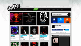 What Datpiff.com website looked like in 2022 (1 year ago)