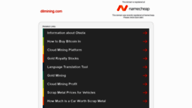 What Dilmining.com website looked like in 2022 (2 years ago)