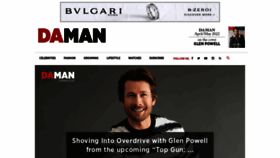 What Daman.co.id website looked like in 2022 (1 year ago)