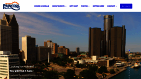 What Detroitprincess.com website looked like in 2022 (1 year ago)