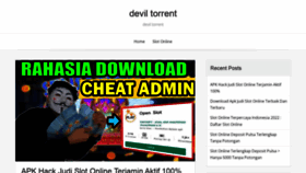 What Deviltorrentz.com website looked like in 2022 (1 year ago)