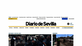 What Diariodesevilla.es website looked like in 2022 (1 year ago)
