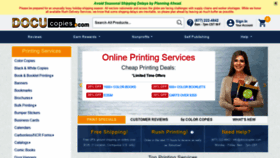 What Docucopies.com website looked like in 2022 (3 years ago)