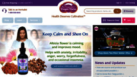What Dragonherbs.com website looked like in 2022 (3 years ago)