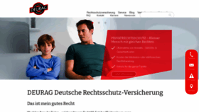 What Deurag.de website looked like in 2022 (1 year ago)