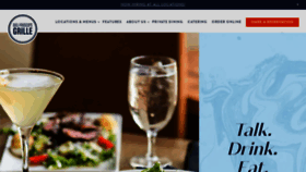 What Delfriscosgrille.com website looked like in 2022 (1 year ago)