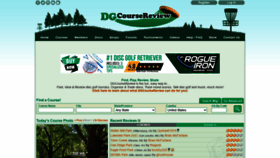 What Dgcoursereview.com website looked like in 2022 (1 year ago)