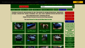 What Dragondriving.co.uk website looked like in 2022 (1 year ago)