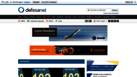 What Defesanet.com.br website looked like in 2022 (3 years ago)