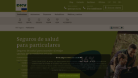What Dkvseguros.com website looked like in 2022 (1 year ago)
