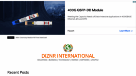 What Diznr.com website looked like in 2022 (1 year ago)