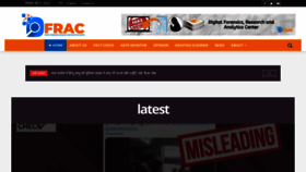 What Dfrac.org website looked like in 2022 (3 years ago)
