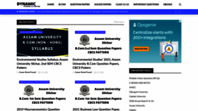 What Dynamictutorialsandservices.org website looked like in 2022 (3 years ago)