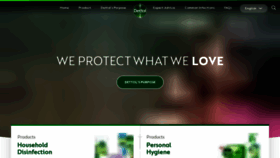 What Dettol.co.in website looked like in 2022 (1 year ago)