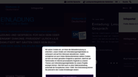 What Diakonie.de website looked like in 2022 (1 year ago)