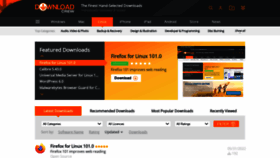 What Downloadcrew.com website looked like in 2022 (1 year ago)