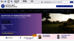 What Dda.gov.in website looked like in 2022 (1 year ago)