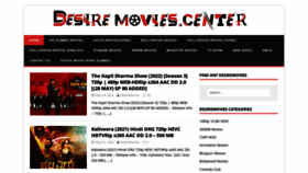 What Desiremovies.cc website looked like in 2022 (1 year ago)