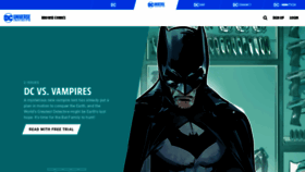 What Dcuniverseinfinite.com website looked like in 2022 (1 year ago)