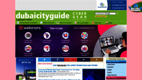 What Dubaicityguide.com website looked like in 2022 (1 year ago)