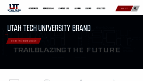 What Dixie.edu website looked like in 2022 (1 year ago)