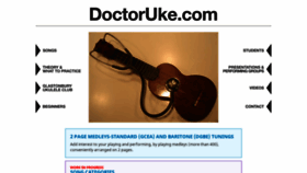 What Doctoruke.com website looked like in 2022 (1 year ago)