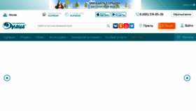 What Dryclean.ru website looked like in 2022 (1 year ago)