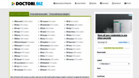 What Doctori.biz website looked like in 2022 (1 year ago)