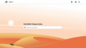 What Desertcart.ae website looked like in 2022 (1 year ago)