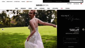 What Davidsbridal.com website looked like in 2022 (1 year ago)