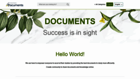 What Documents.pub website looked like in 2022 (1 year ago)