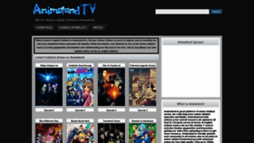 What Dub.animeland.tv website looked like in 2022 (1 year ago)