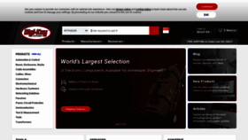 What Digikey.sg website looked like in 2022 (1 year ago)