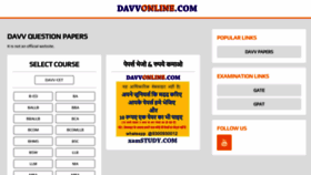What Davvonline.com website looked like in 2022 (1 year ago)