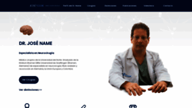 What Doctorname.co website looked like in 2022 (1 year ago)