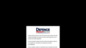 What Defencediscountservice.co.uk website looked like in 2022 (1 year ago)