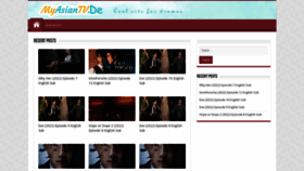 What Dramacool.blog website looked like in 2022 (1 year ago)