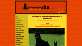 What Dobereich.com website looked like in 2022 (1 year ago)