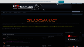 What Dx-team.org website looked like in 2022 (1 year ago)