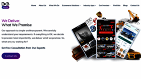 What Dxbapps.com website looked like in 2022 (1 year ago)