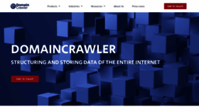 What Domaincrawler.com website looked like in 2022 (1 year ago)