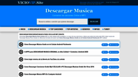 What Descargar-musica-para-celular.viciovip.site website looked like in 2022 (1 year ago)