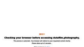 What Dutafilm.fans website looked like in 2022 (1 year ago)