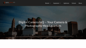 What Digitalcamera-hq.com website looked like in 2022 (1 year ago)