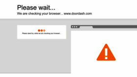 What Doordash.com website looked like in 2022 (1 year ago)