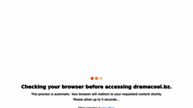 What Dramacool.bz website looked like in 2022 (1 year ago)