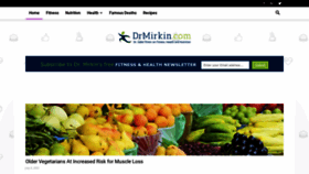 What Drmirkin.com website looked like in 2022 (1 year ago)