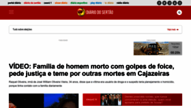 What Diariodosertao.com.br website looked like in 2022 (3 years ago)