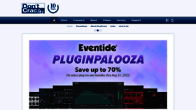 What Dontcrack.com website looked like in 2022 (2 years ago)